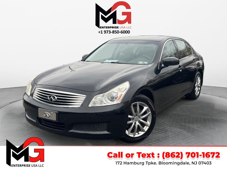 2008 INFINITI G35 Sedan 4dr x AWD, available for sale in Bloomingdale, New Jersey | MG Enterprise USA. Bloomingdale, New Jersey