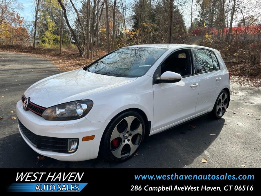 2012 Volkswagen GTI 4dr HB DSG w/Sunroof & Navi PZEV, available for sale in West Haven, Connecticut | West Haven Auto Sales LLC. West Haven, Connecticut
