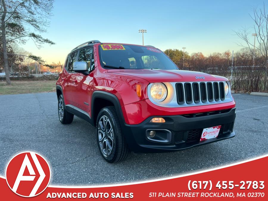 Used Jeep Renegade 4WD 4dr Limited 2016 | ADVANCED. Rockland, Massachusetts