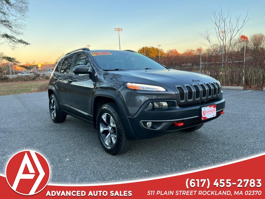 Used Jeep Cherokee Trailhawk 4x4 2017 | ADVANCED. Rockland, Massachusetts