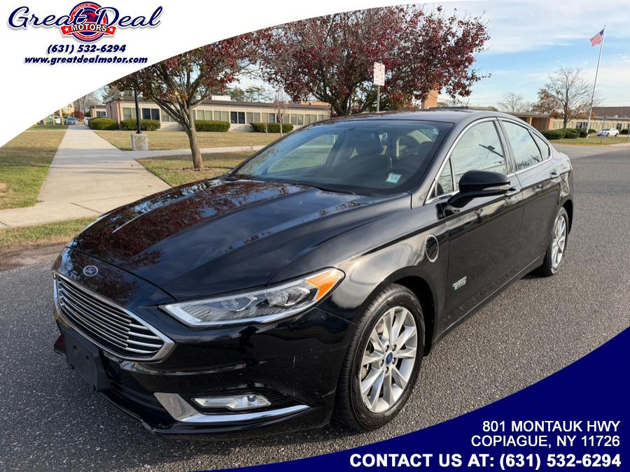2017 Ford Fusion Energi SE FWD, available for sale in Copiague, New York | Great Deal Motors. Copiague, New York