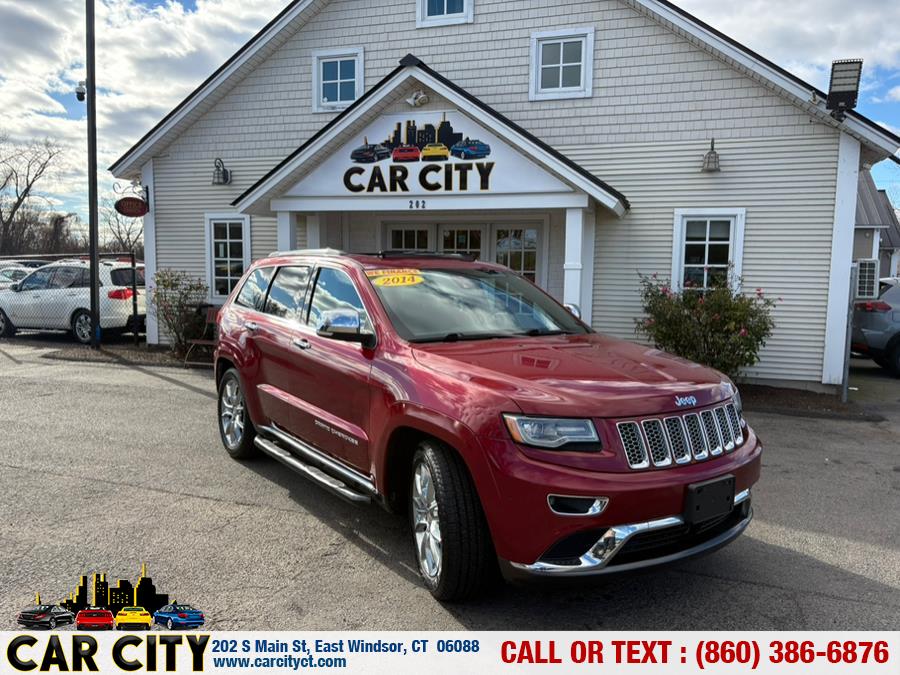 2014 Jeep Grand Cherokee 4WD 4dr Summit, available for sale in East Windsor, Connecticut | Car City LLC. East Windsor, Connecticut