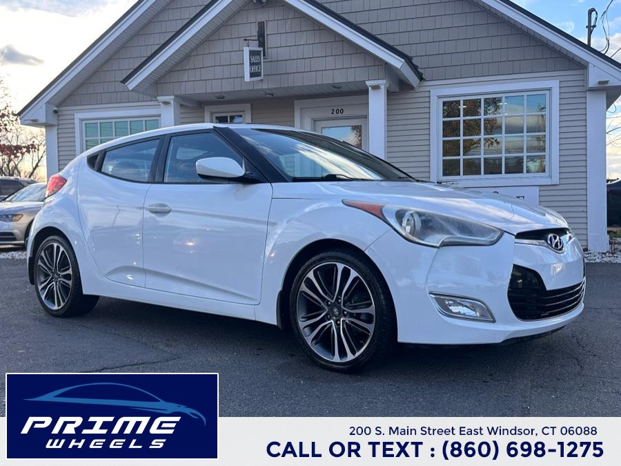 2016 Hyundai Veloster 3dr Cpe Auto, available for sale in East Windsor, Connecticut | Prime Wheels. East Windsor, Connecticut