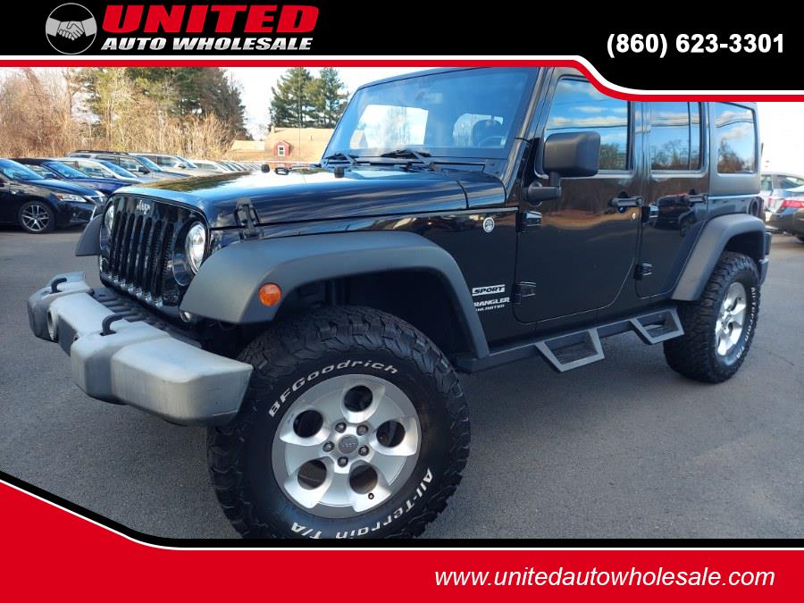 Used 2017 Jeep Wrangler Unlimited in East Windsor, Connecticut | United Auto Sales of E Windsor, Inc. East Windsor, Connecticut