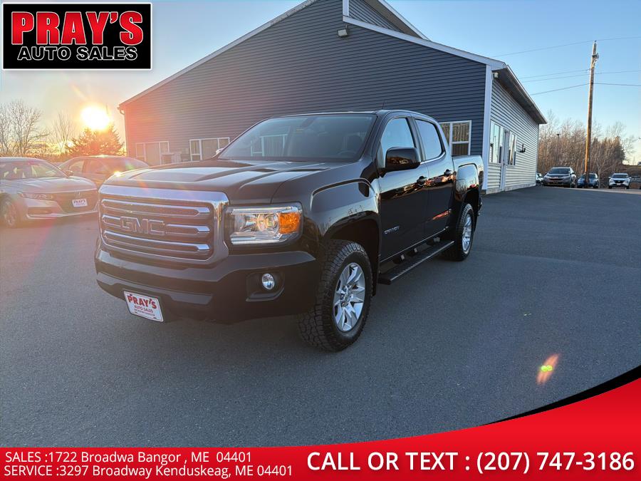 2017 GMC Canyon 4WD Crew Cab 140.5" SLE, available for sale in Bangor , Maine | Pray's Auto Sales . Bangor , Maine