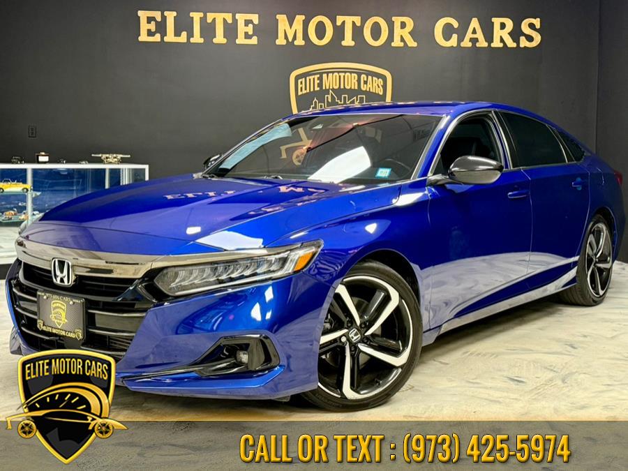 2021 Honda Accord Sport 1.5T CVT, available for sale in Newark, New Jersey | Elite Motor Cars. Newark, New Jersey