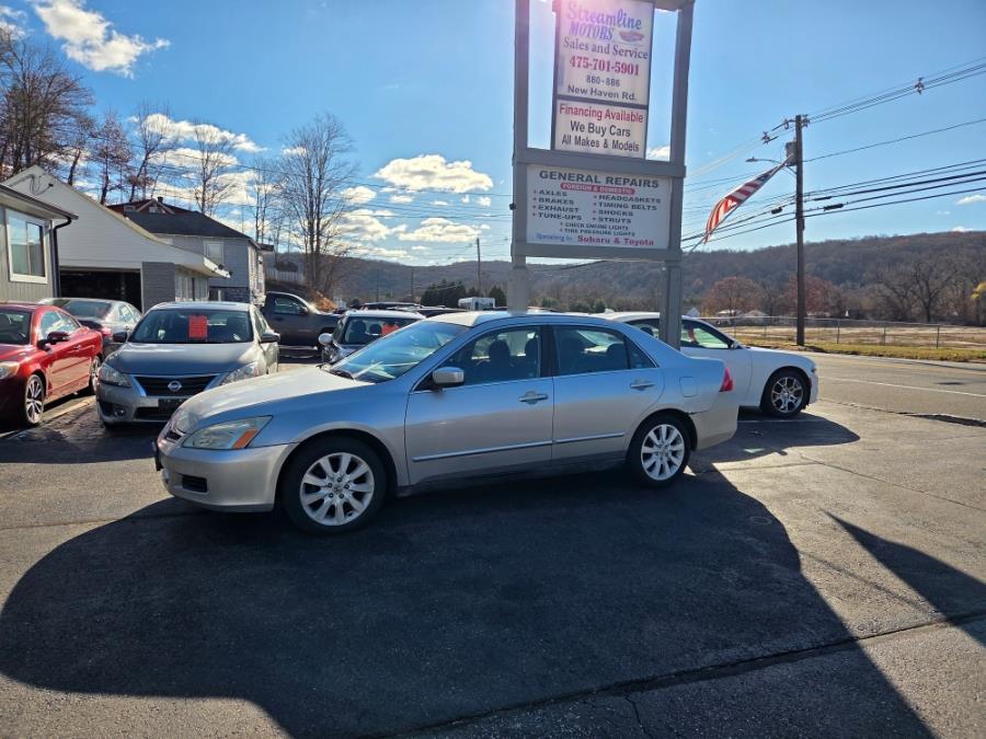 2007 Honda Accord Sdn 4dr V6 AT LX SE, available for sale in Naugatuck, Connecticut | Streamline Motors LLC. Naugatuck, Connecticut