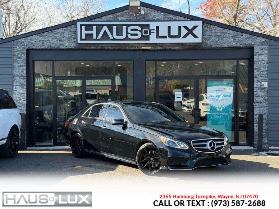 2016 Mercedes-Benz E-Class 4dr Sdn E 350 Sport 4MATIC, available for sale in Wayne, New Jersey | Haus of Lux. Wayne, New Jersey