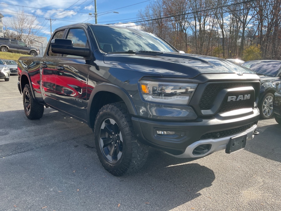 2019 Ram 1500 Rebel 4x4 Quad Cab 6''4" Box, available for sale in Waterbury, Connecticut | Jim Juliani Motors. Waterbury, Connecticut