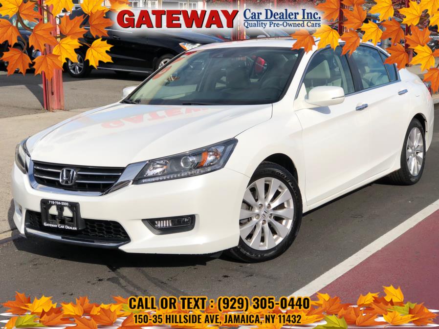 Used Honda Accord Sedan 4dr I4 CVT EX-L w/Navi 2015 | Gateway Car Dealer Inc. Jamaica, New York