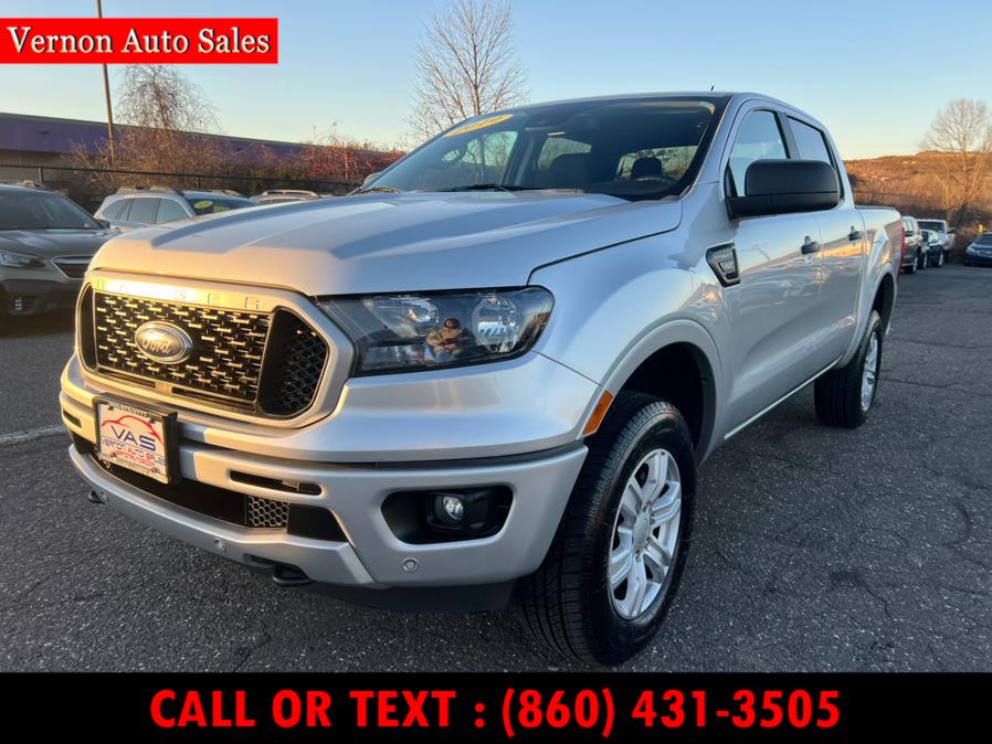 2019 Ford Ranger XLT 4WD SuperCrew 5'' Box, available for sale in Manchester, Connecticut | Vernon Auto Sale & Service. Manchester, Connecticut
