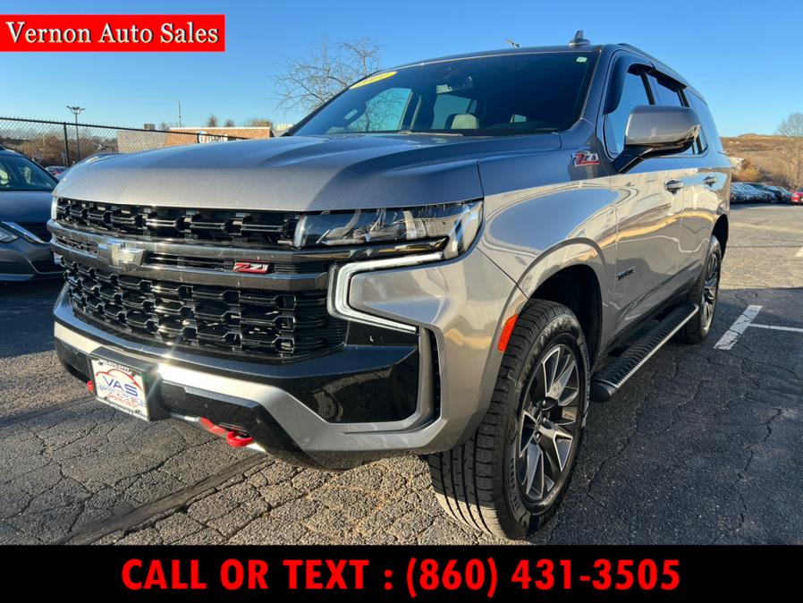 2021 Chevrolet Tahoe 4WD 4dr Z71, available for sale in Manchester, Connecticut | Vernon Auto Sale & Service. Manchester, Connecticut