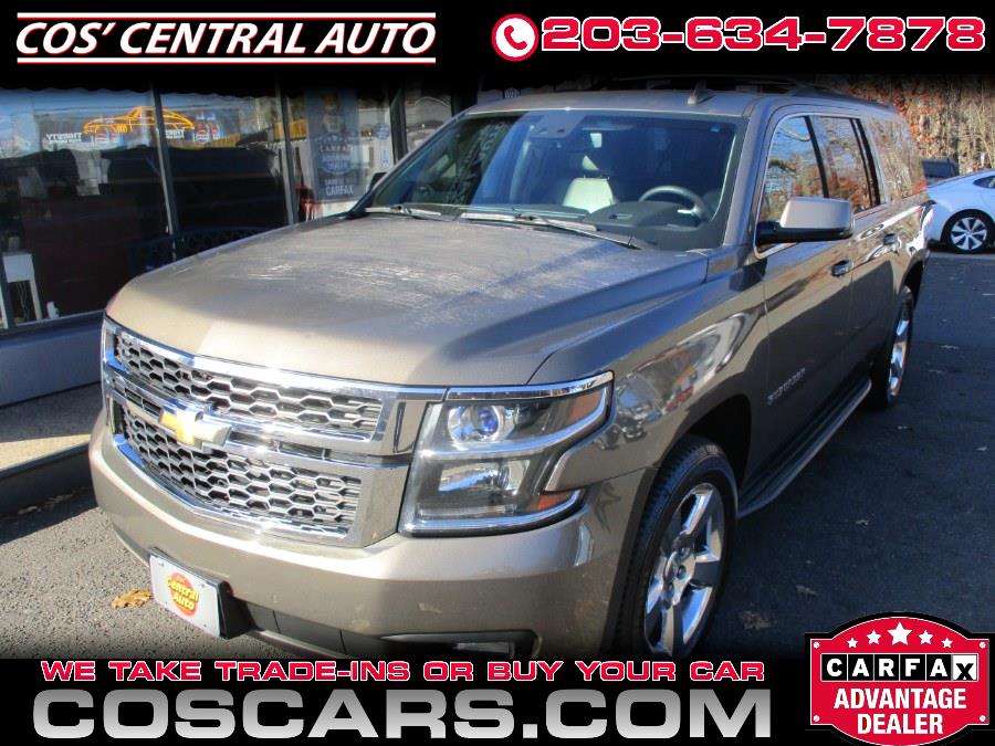 Used Chevrolet Suburban 4WD 4dr 1500 LT 2016 | Cos Central Auto. Meriden, Connecticut