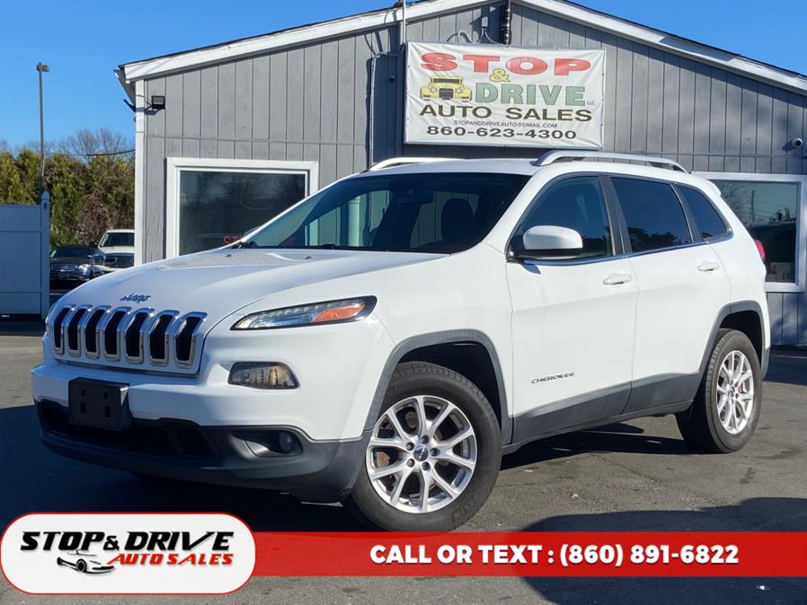 2015 Jeep Cherokee 4WD 4dr Latitude, available for sale in East Windsor, Connecticut | Stop & Drive Auto Sales. East Windsor, Connecticut