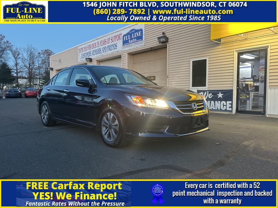 Used 2014 Honda Accord Sedan in South Windsor , Connecticut | Ful-line Auto LLC. South Windsor , Connecticut