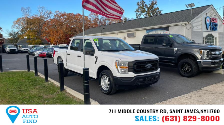 2021 Ford F-150 XL 4WD SuperCrew 5.5'' Box, available for sale in Saint James, New York | USA Auto Find. Saint James, New York