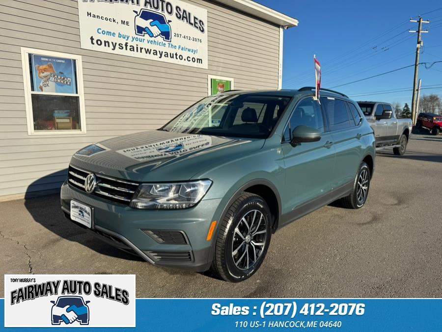 Used 2021 Volkswagen Tiguan SE 4MOTION in Hancock, Maine | Fairway Auto Sales. Hancock, Maine