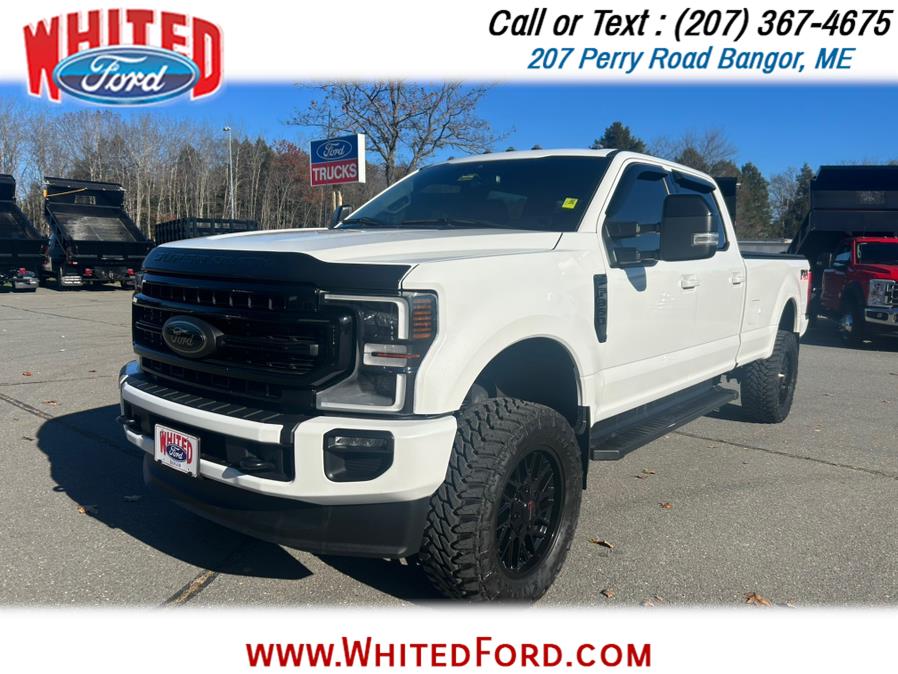 2022 Ford Super Duty F-350 SRW LARIAT 4WD Crew Cab 8'' Box, available for sale in Bangor, Maine | Whited Ford. Bangor, Maine