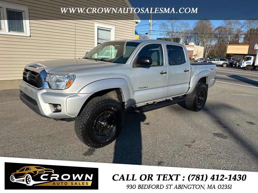 2012 Toyota Tacoma 4WD Double Cab V6 AT (Natl), available for sale in Abington, Massachusetts | Crown Auto Sales. Abington, Massachusetts