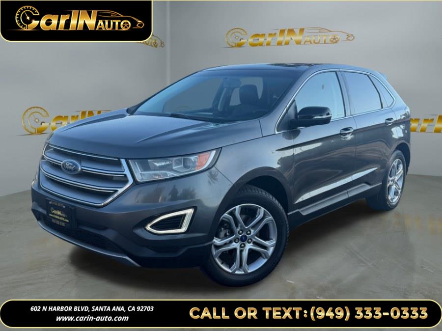 2018 Ford Edge Titanium FWD, available for sale in Santa Ana, California | Carin Auto. Santa Ana, California