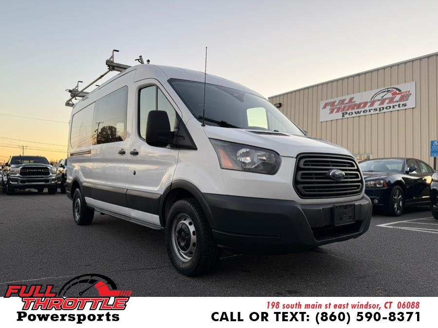 2018 Ford Transit Van T-250 148" Med Rf 9000 GVWR Sliding RH Dr, available for sale in East Windsor, Connecticut | Full Throttle Power Sports LLC. East Windsor, Connecticut