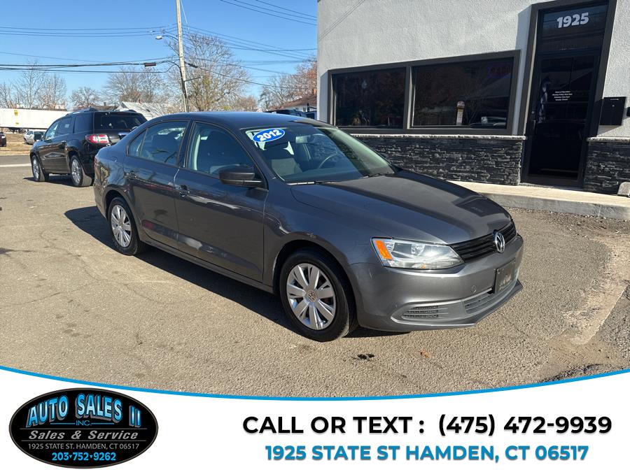 2012 Volkswagen Jetta Sedan 4dr Auto S, available for sale in Hamden, Connecticut | Auto Sales II Inc. Hamden, Connecticut