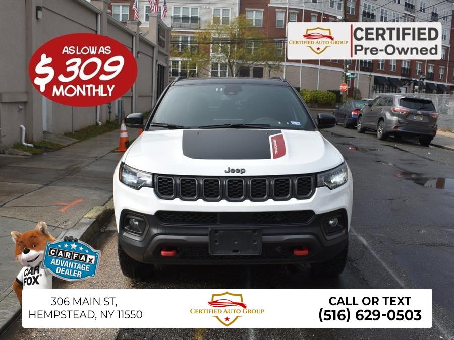 Used 2024 Jeep Compass in Hempstead, New York | Certified Automotive Group. Hempstead, New York