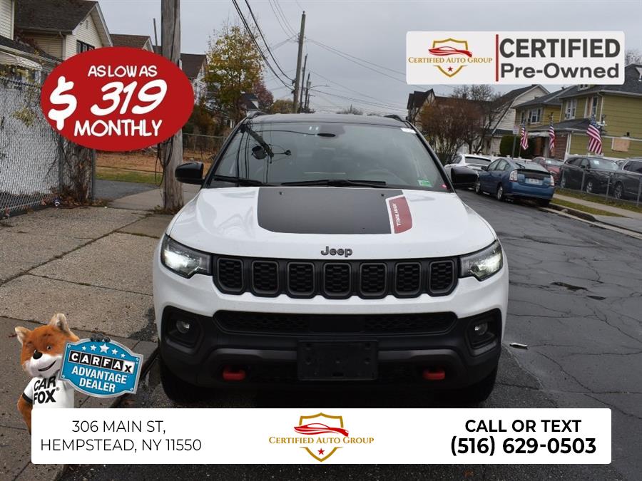 Used 2024 Jeep Compass in Hempstead, New York | Certified Automotive Group. Hempstead, New York