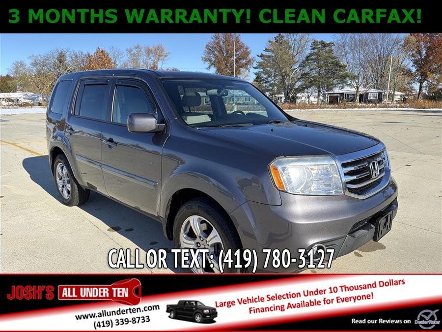 2015 Honda Pilot EX-L, available for sale in Elida, Ohio | Josh's All Under Ten LLC. Elida, Ohio