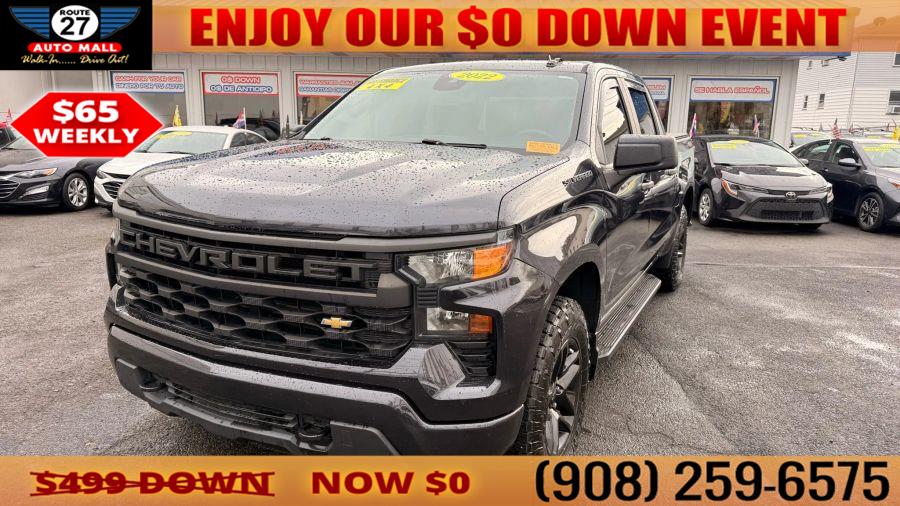 Used 2022 Chevrolet Silverado 1500 Crew Cab in Linden, New Jersey | Route 27 Auto Mall. Linden, New Jersey