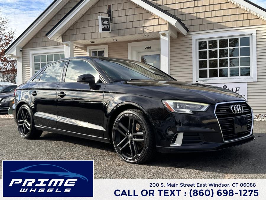 2018 Audi A3 Sedan 2.0 TFSI Premium quattro AWD, available for sale in East Windsor, Connecticut | Prime Wheels. East Windsor, Connecticut