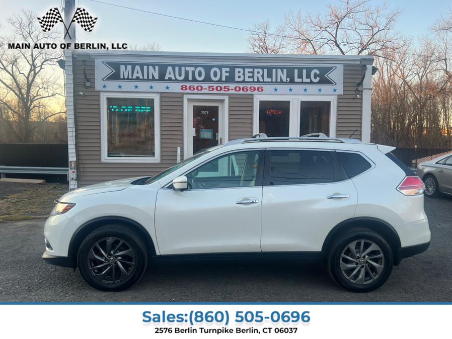 2016 Nissan Rogue AWD 4dr SL, available for sale in Berlin, Connecticut | Main Auto of Berlin. Berlin, Connecticut