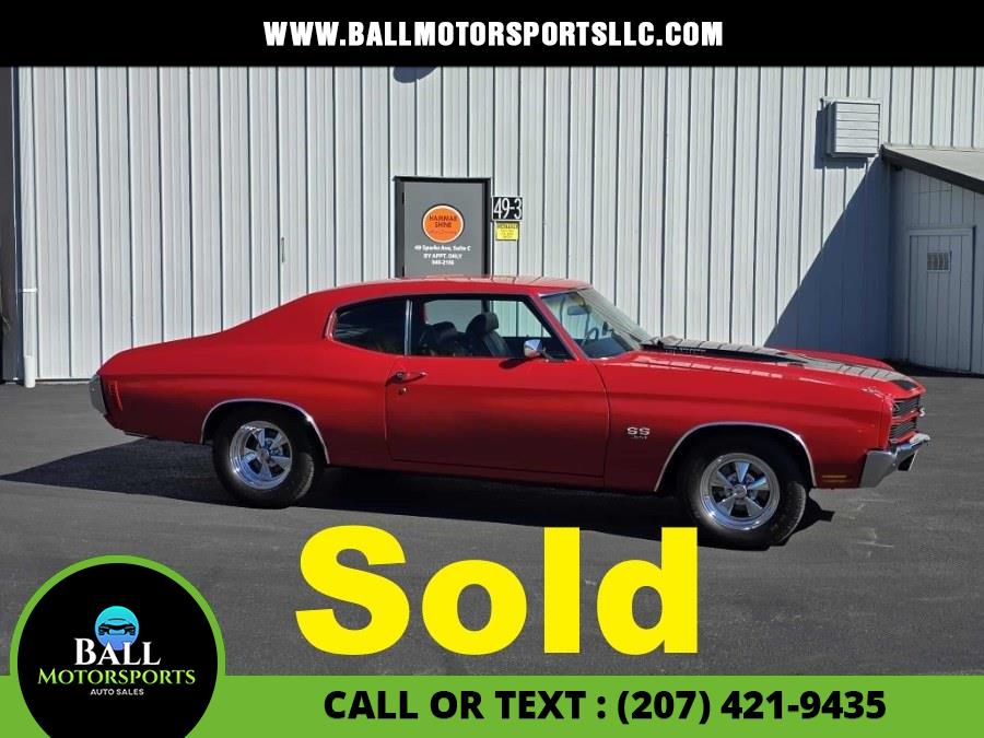 Used 1970 Chevrolet Chevelle in Brewer, Maine | Ball Motorsports LLC. Brewer, Maine