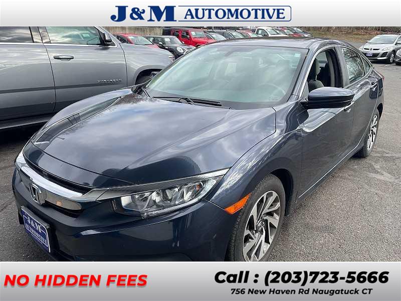 2017 Honda Civic EX, available for sale in Naugatuck, Connecticut | J&M Automotive Sls&Svc LLC. Naugatuck, Connecticut