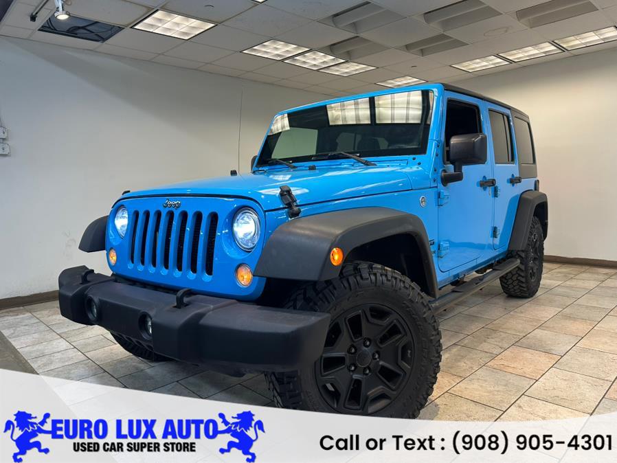 Used 2017 Jeep Wrangler Unlimited in Lodi, New Jersey | European Auto Expo. Lodi, New Jersey
