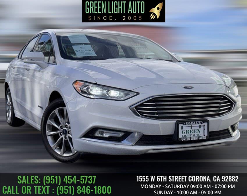 Used Ford Fusion Hybrid SE FWD 2017 | Green Light Auto. Corona, California