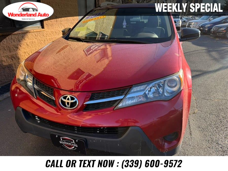 Used Toyota RAV4 AWD 4dr LE (Natl) 2013 | Wonderland Auto. Revere, Massachusetts