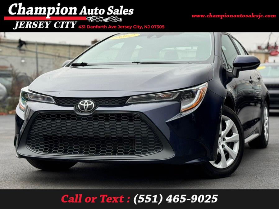 2022 Toyota Corolla LE CVT (Natl), available for sale in Jersey City, New Jersey | Champion Auto Sales. Jersey City, New Jersey