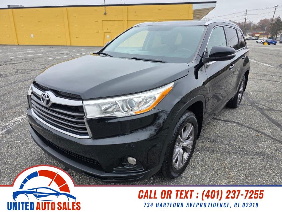 2014 Toyota Highlander AWD 4dr V6 XLE (Natl), available for sale in Providence, Rhode Island | United Auto Sales Inc. Providence, Rhode Island