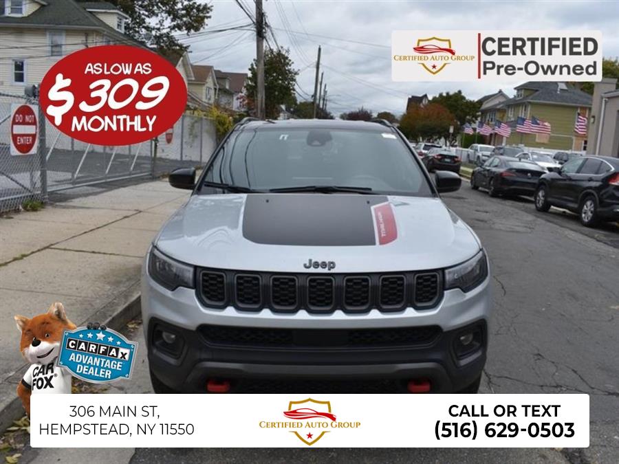 2024 Jeep Compass Trailhawk, available for sale in Hempstead, New York | Certified Auto Group. Hempstead, New York