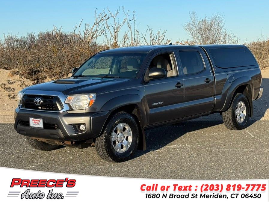2014 Toyota Tacoma 4WD Double Cab LB V6 AT (Natl), available for sale in Meriden, Connecticut | Preeces Auto Inc. Meriden, Connecticut