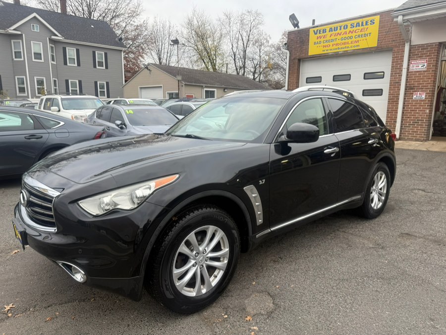 2014 INFINITI QX70 AWD 4dr, available for sale in Hartford, Connecticut | VEB Auto Sales. Hartford, Connecticut