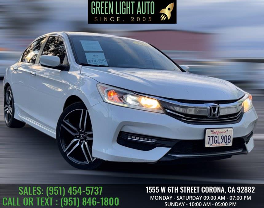 Used 2016 Honda Accord Sedan in Corona, California | Green Light Auto. Corona, California