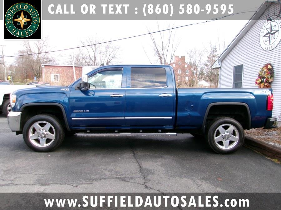 2015 GMC Sierra 2500HD available WiFi 4WD Crew Cab 153.7" SLT, available for sale in Suffield, Connecticut | Suffield Auto LLC. Suffield, Connecticut