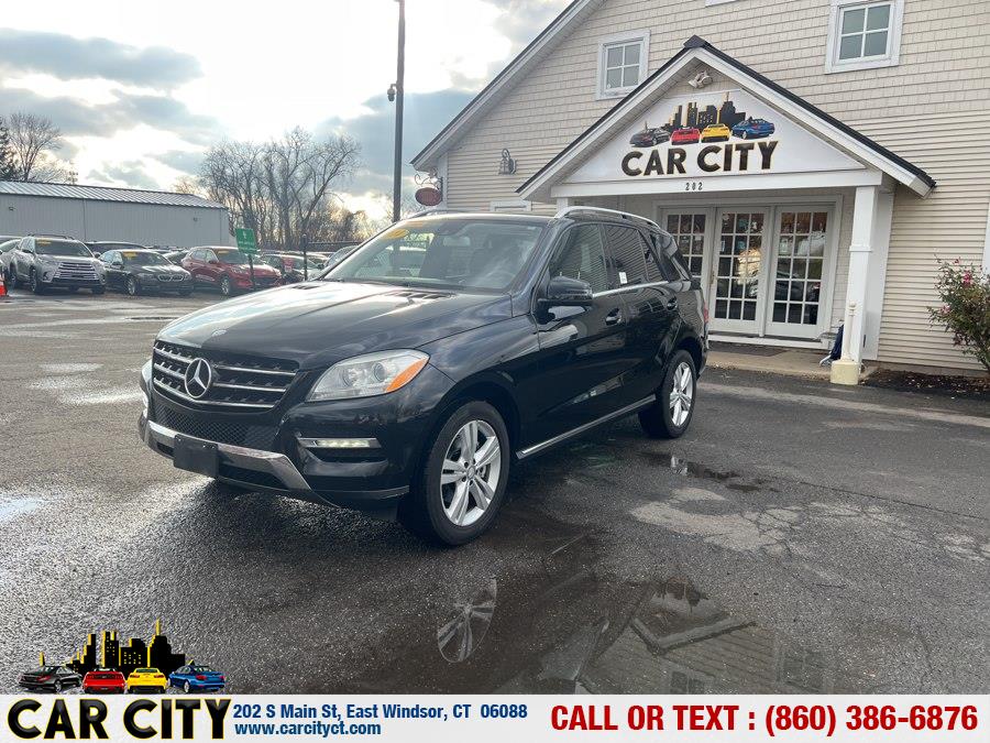 2014 Mercedes-Benz M-Class 4MATIC 4dr ML 350, available for sale in East Windsor, Connecticut | Car City LLC. East Windsor, Connecticut