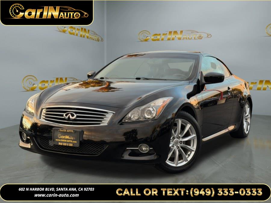 2013 INFINITI G37 Convertible 2dr Base, available for sale in Santa Ana, California | Carin Auto. Santa Ana, California
