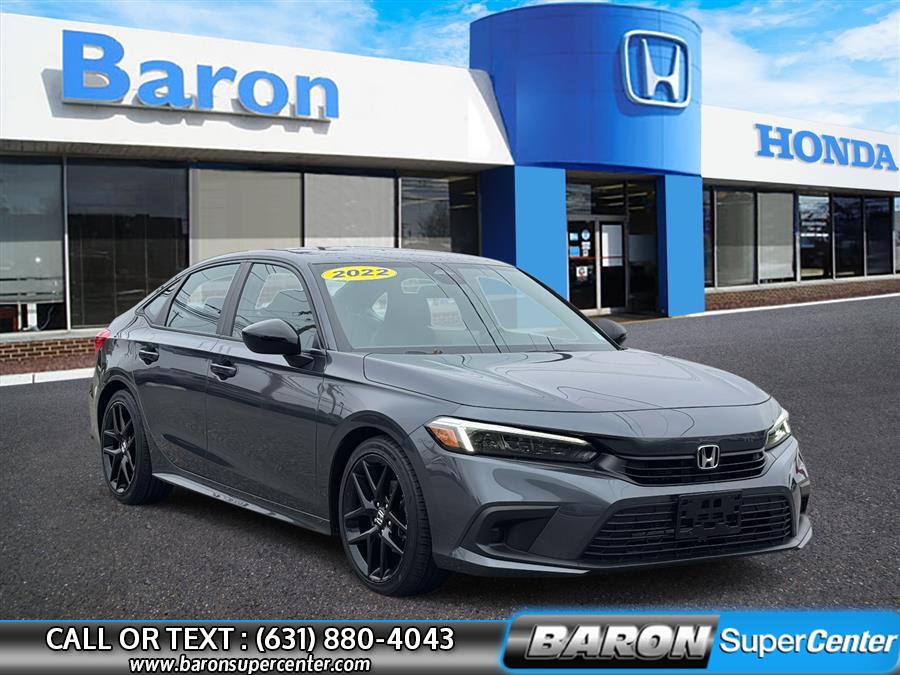 Used 2022 Honda Civic Sedan in Patchogue, New York | Baron Supercenter. Patchogue, New York