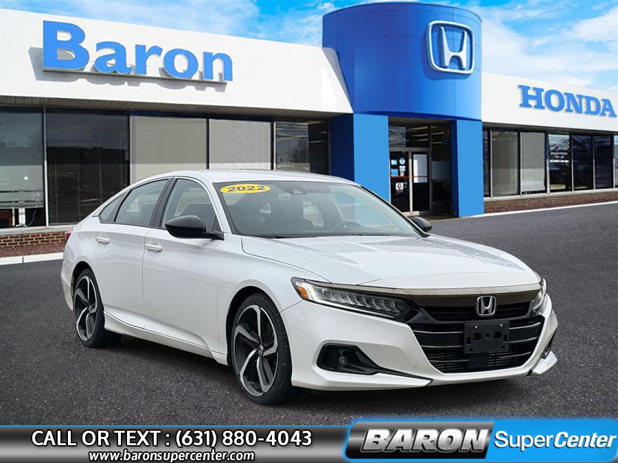 Used 2022 Honda Accord Sedan in Patchogue, New York | Baron Supercenter. Patchogue, New York
