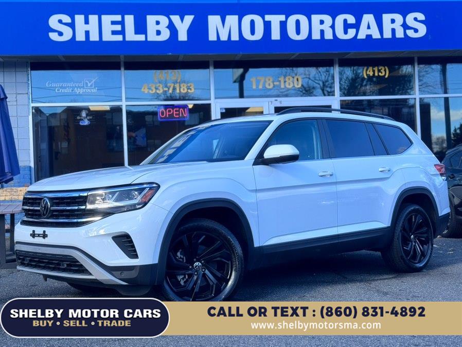 2023 Volkswagen Atlas 3.6L V6 SE w/Technology FWD, available for sale in Springfield, Massachusetts | Shelby Motor Cars. Springfield, Massachusetts