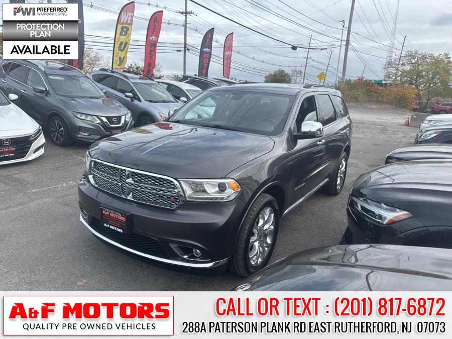 Used 2016 Dodge Durango in East Rutherford, New Jersey | A&F Motors LLC. East Rutherford, New Jersey